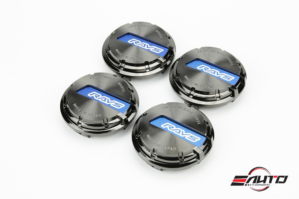 4x RAYS Gram Lights GL Center Cap Blue/Black 57D 57DR 57CR 57 maximium Optimise eBay